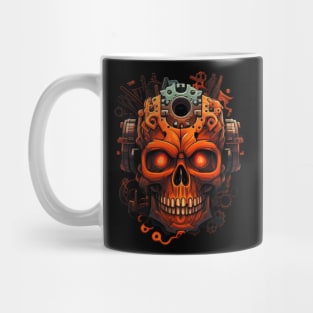 Mechanical skull Mug